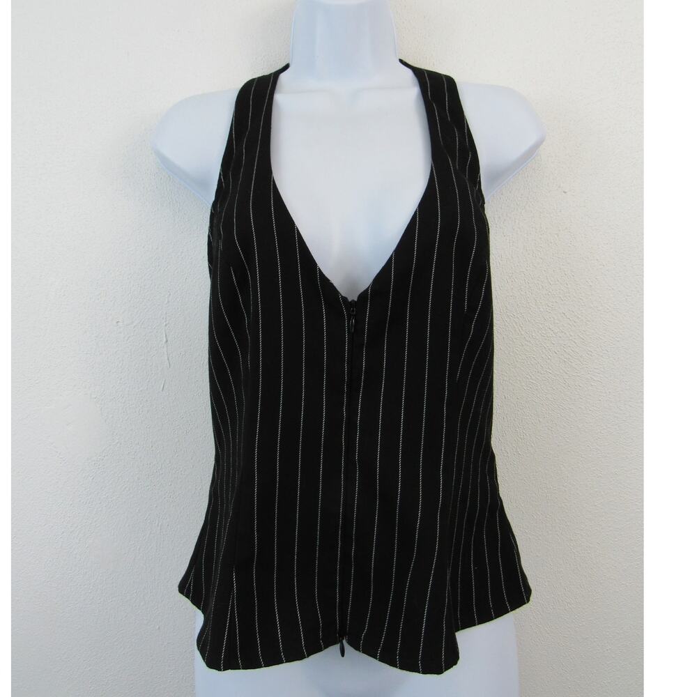 NWT Urban Outfitters Med Silence + Noise Aliyah Stripe Halter Top *small flaw* - Picture 2 of 9